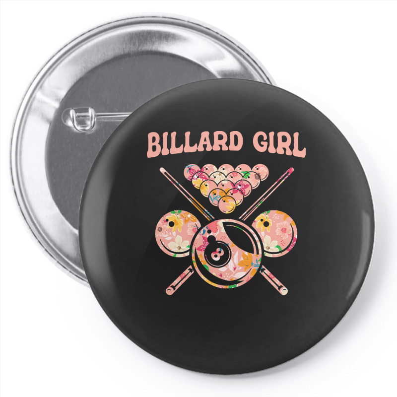 Billiard T  Shirt Billiard Pool Player Billard 8  Ball T  Shirt Pin-back Button | Artistshot