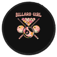 Billiard T  Shirt Billiard Pool Player Billard 8  Ball T  Shirt Round Patch | Artistshot