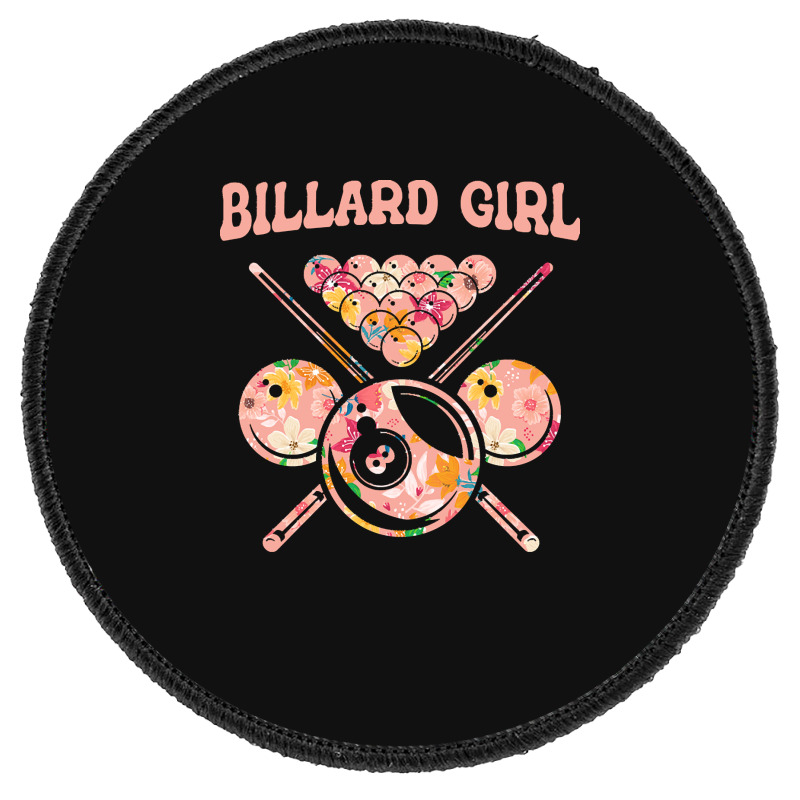 Billiard T  Shirt Billiard Pool Player Billard 8  Ball T  Shirt Round Patch | Artistshot