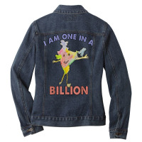 Kerala Malayali Funny One In A Billion People India T Shirt Ladies Denim Jacket | Artistshot