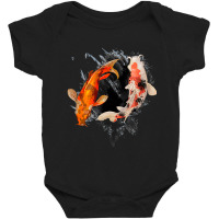 Trending Japanese Koi Fish I Koi Carp Pond Japan Tattoo Baby Bodysuit | Artistshot