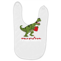 I Steal Hearts T Valentines Day Dinosaur Boys Kid (16) Baby Bibs | Artistshot