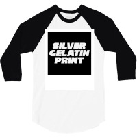 Silver Gelatin   Gift Trending 3/4 Sleeve Shirt | Artistshot