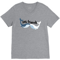 Sea Friends For Light V-neck Tee | Artistshot