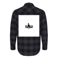 The Little Tramp.  Chiffon Green Stars Flannel Shirt | Artistshot