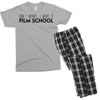 I Went To Film School Classic Travel Humor Men's T-shirt Pajama Set | Artistshot