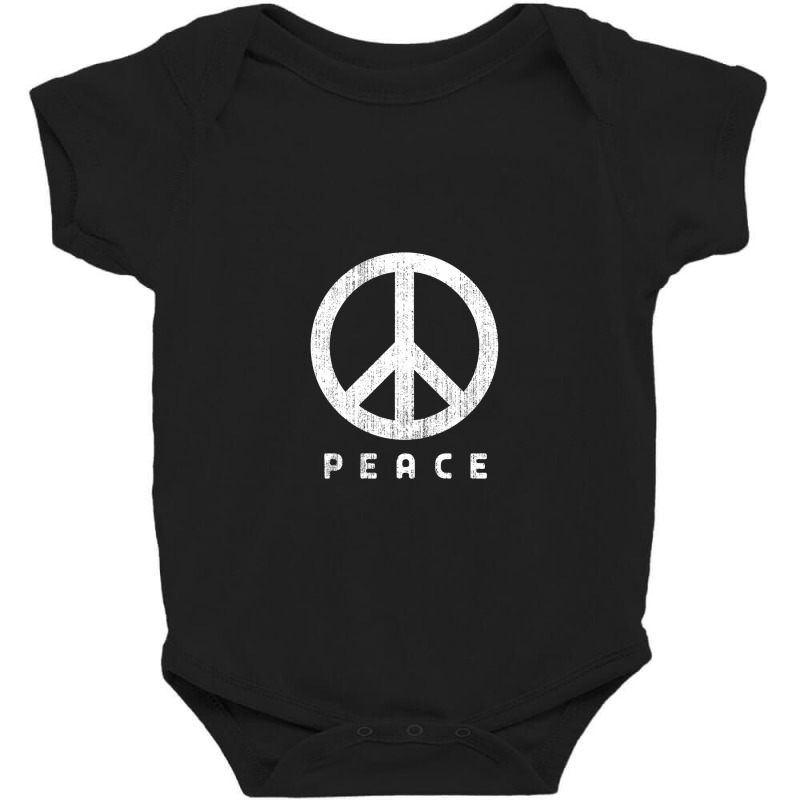 Peace Symbol Baby Bodysuit | Artistshot