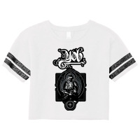 The Old Meditate Statue Scorecard Crop Tee | Artistshot