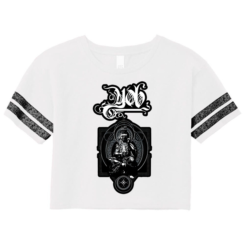 The Old Meditate Statue Scorecard Crop Tee by qismetboalemw | Artistshot