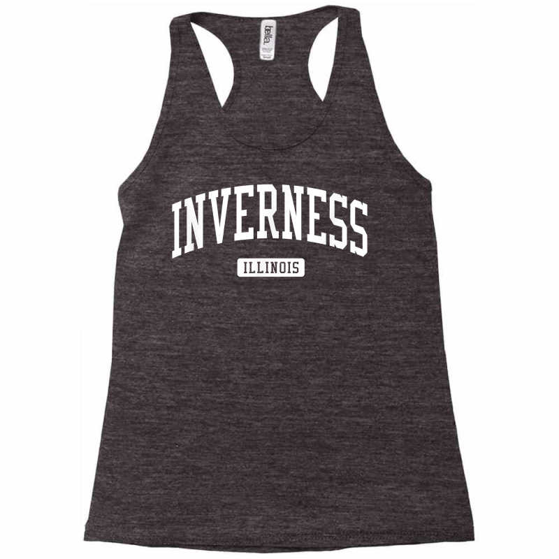 Inverness Illinois Il Vintage Athletic Sports Design T Shirt Racerback Tank by sheritl9tl | Artistshot