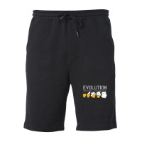 Pop Corn Evolution Fleece Short | Artistshot