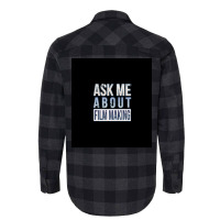 Ask Me About Film Making Sleeveless Travel Boy Flannel Shirt | Artistshot