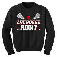 Lacrosse Aunt Shirts For Women Crossed Lacrosse Stick Ball T Shirt Youth Sweatshirt | Artistshot