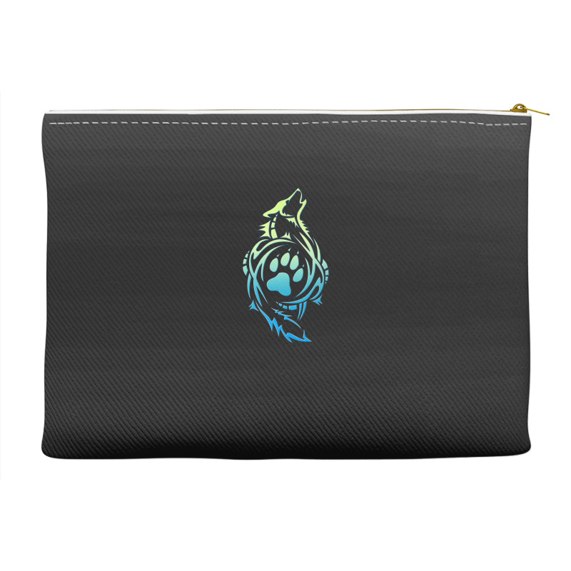 Tribal Wolf 31 Accessory Pouches | Artistshot