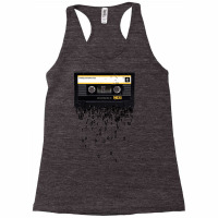 The Death Of The Cassette Tape   Grunge Texture Racerback Tank | Artistshot