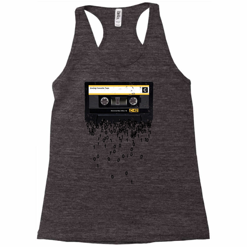 The Death Of The Cassette Tape   Grunge Texture Racerback Tank by mauschruonan2 | Artistshot