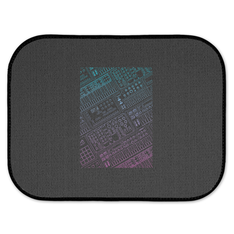 Synthesizer For Dj And Electronic Musician Classic Rear Car Mat | Artistshot