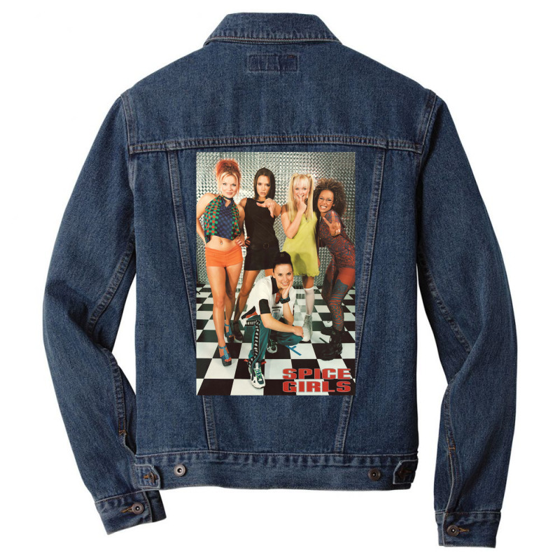 The Girls Group Poster Men Denim Jacket by milvaawisy0 | Artistshot