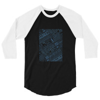 Synthesizer For Dj And Electronic Musician Racerback  1 3/4 Sleeve Shirt | Artistshot