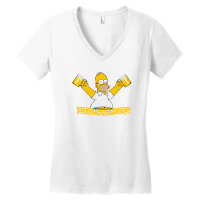 Homer Women's V-neck T-shirt | Artistshot