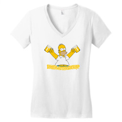 homer Women's V-Neck T-Shirt | Artistshot