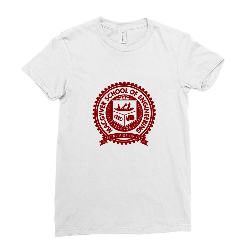 Engineering School Ladies Fitted T-Shirt by Selakangan | Artistshot