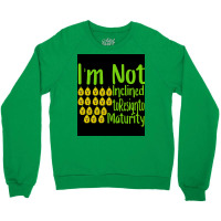 Pineappleim Not Inclined To Resign To Maturitysleeve Uniposter Tumblr Crewneck Sweatshirt | Artistshot