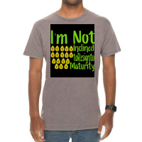 Pineappleim Not Inclined To Resign To Maturitysleeve Uniposter Tumblr Vintage T-shirt | Artistshot