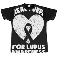 Limited Edition I Wear Purple For Lupus Awareness Month Men Women Kids Graphic T-shirt | Artistshot