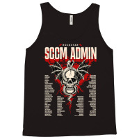 Limited Edition Sccm Administrator -  Rockstar Skull With Personality Tank Top | Artistshot