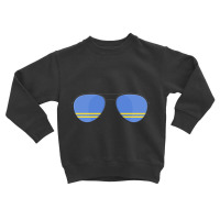 Trending Aruba Flag Sunglasses Toddler Sweatshirt | Artistshot