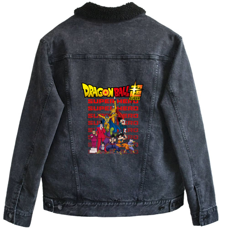 Dragonball Super Superhero Super Hero Goku Gohan Unisex Sherpa-Lined Denim Jacket by KenASoucie | Artistshot