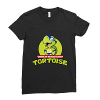 Grown Up Mutated Karate Tortoise   1 Ladies Fitted T-shirt | Artistshot