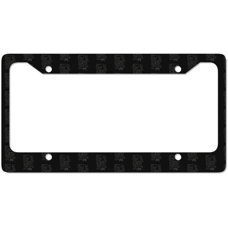 Synthesizer Signal Path For Electronic Musician Classic  3 License Plate Frame | Artistshot