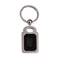 Synthesizer Signal Path For Electronic Musician Classic  3 Silver Rectangle Keychain | Artistshot