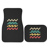 Synthesizer Waveform For Electronic Musician Sticker Essential  1 Full Set Car Mats | Artistshot