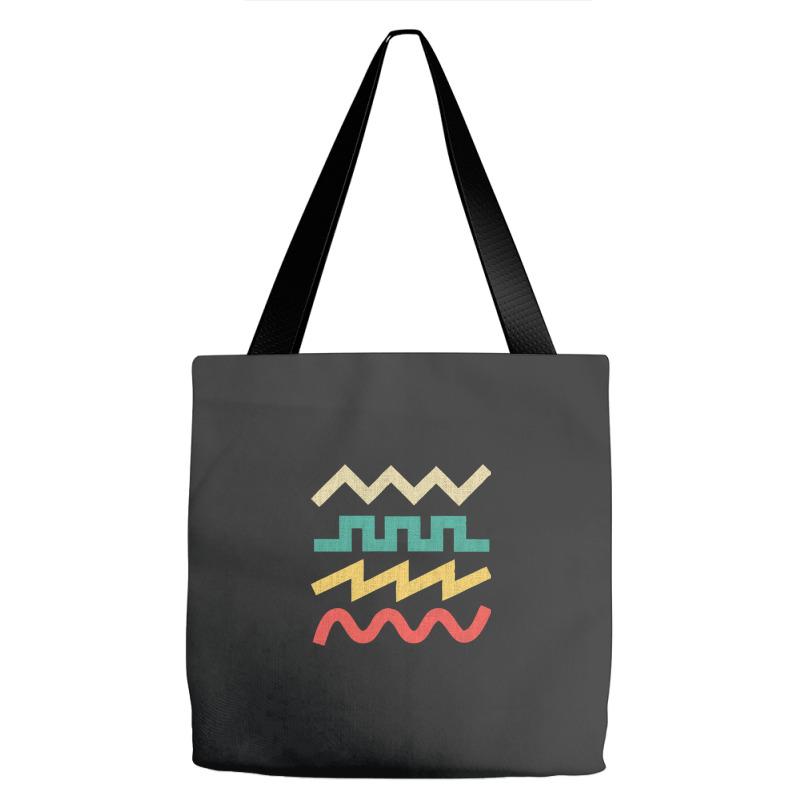 Synthesizer Waveform For Electronic Musician Sticker Essential  1 Tote Bags | Artistshot