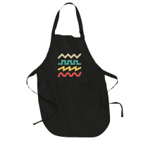 Synthesizer Waveform For Electronic Musician Sticker Essential  1 Full-length Apron | Artistshot