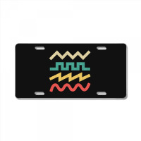 Synthesizer Waveform For Electronic Musician Sticker Essential  1 License Plate | Artistshot