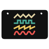 Synthesizer Waveform For Electronic Musician Sticker Essential  1 Atv License Plate | Artistshot