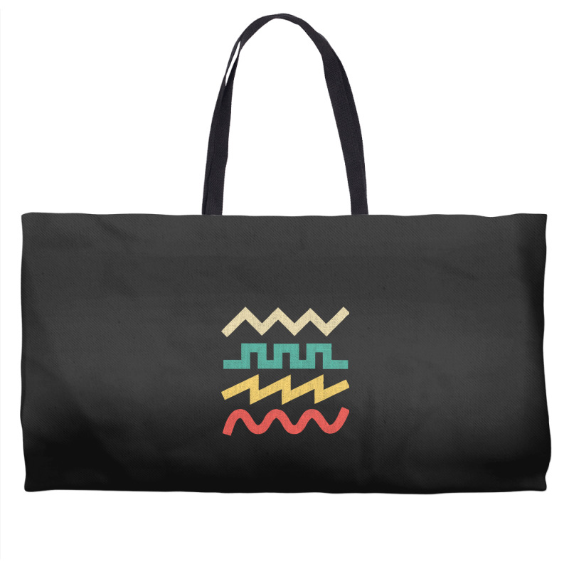 Synthesizer Waveform For Electronic Musician Sticker Essential  1 Weekender Totes | Artistshot