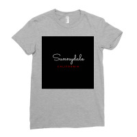 Tv Town Sunnydale California Poster Love Ladies Fitted T-shirt | Artistshot