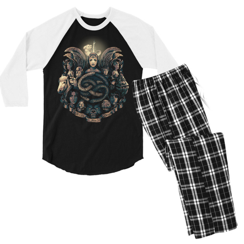 Do What You Dream Men's 3/4 Sleeve Pajama Set by qaisypinon | Artistshot