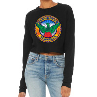 Trending Atlanta Flag Seal Decal Cropped Sweater | Artistshot