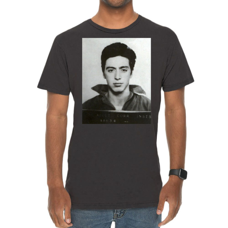 Al Pacino Mugshot Vintage T-Shirt by icubvam2 | Artistshot