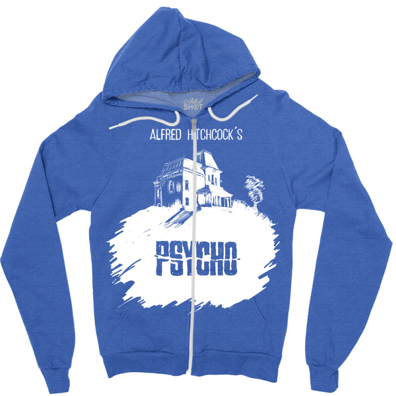 Alfred Hitchcock's Psycho Zipper Hoodie by icubvam2 | Artistshot