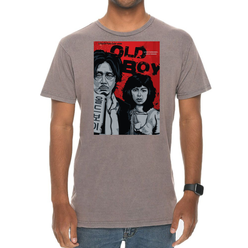 Old Boy  A Film By Park Chanwook Poster  Yellow Nature Vintage T-Shirt by dizaynzirguc | Artistshot