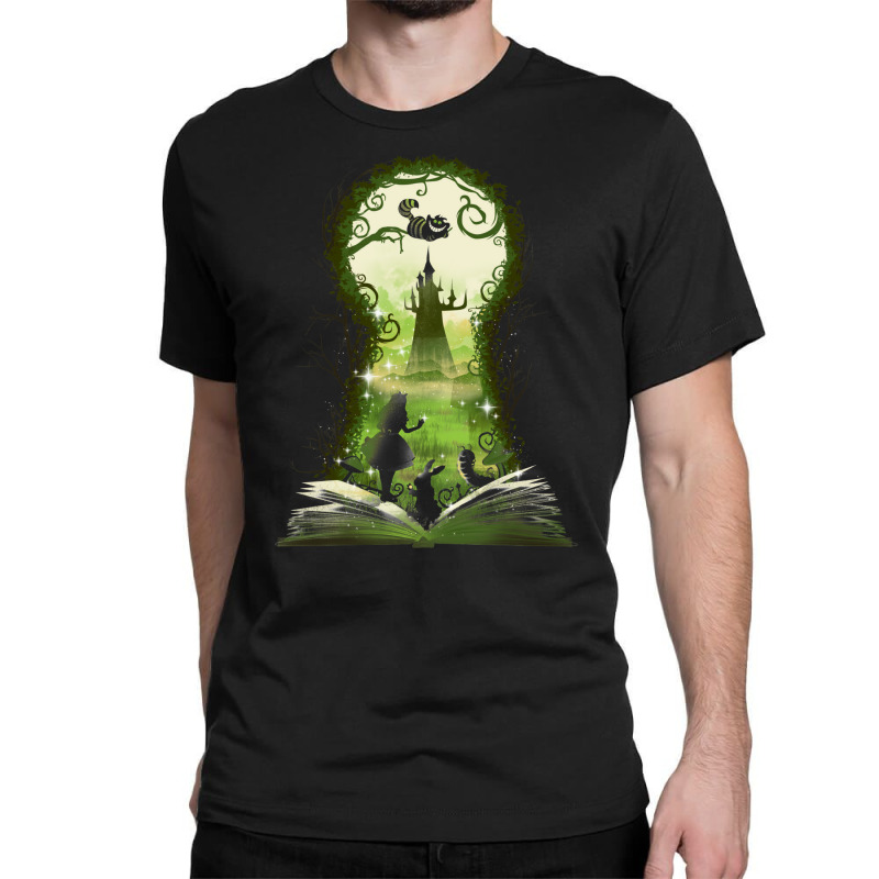 Book Of Wonderland Classic T-shirt by ollikcoriop | Artistshot