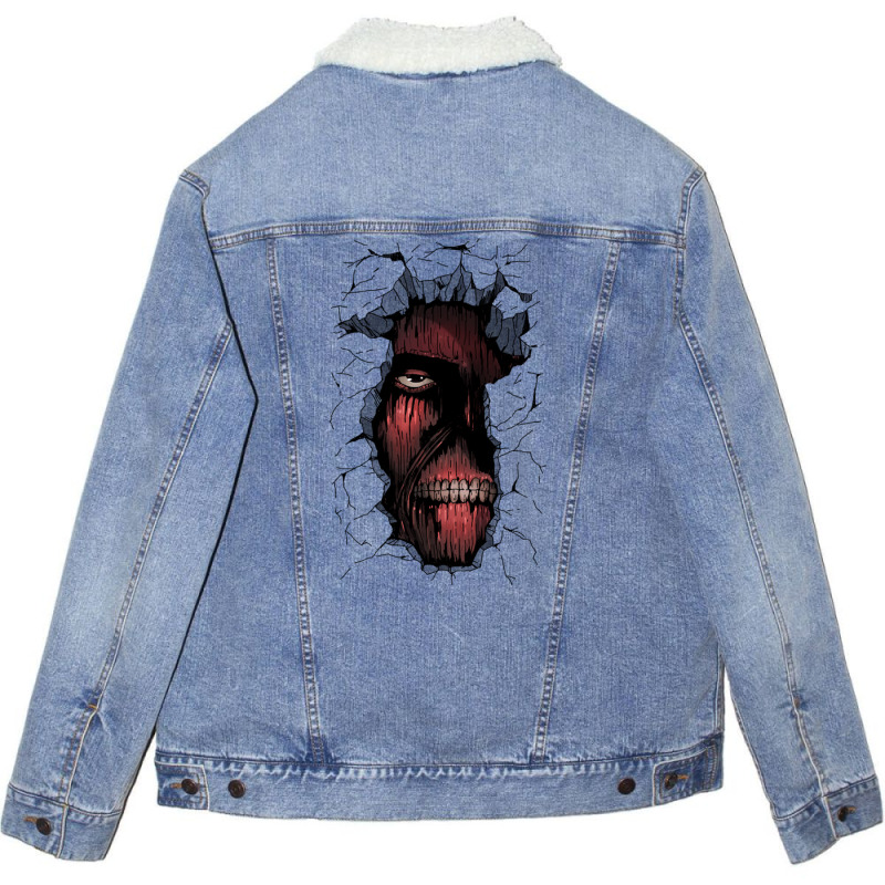 Wall Titan Unisex Sherpa-lined Denim Jacket | Artistshot