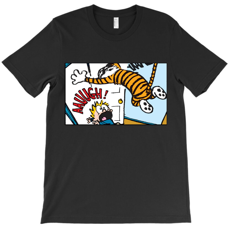 Funny Hobbes With Calvin T-shirt | Artistshot